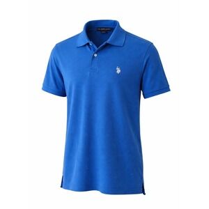 U.S. Polo Assn. Blue Cotton Polo Shirt Classic Prep Casual Menswear